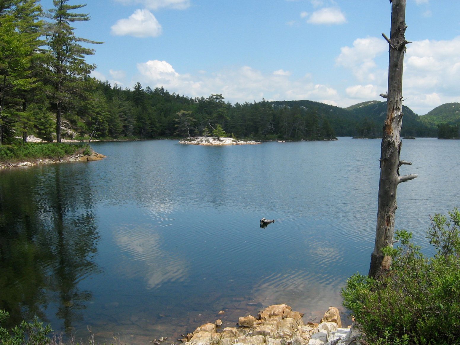 A calm lake in Espanola.
