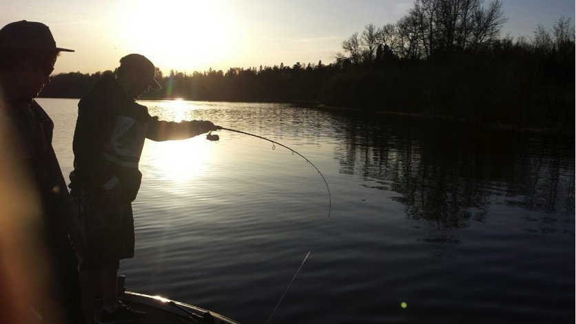 River Walleye in Espanola