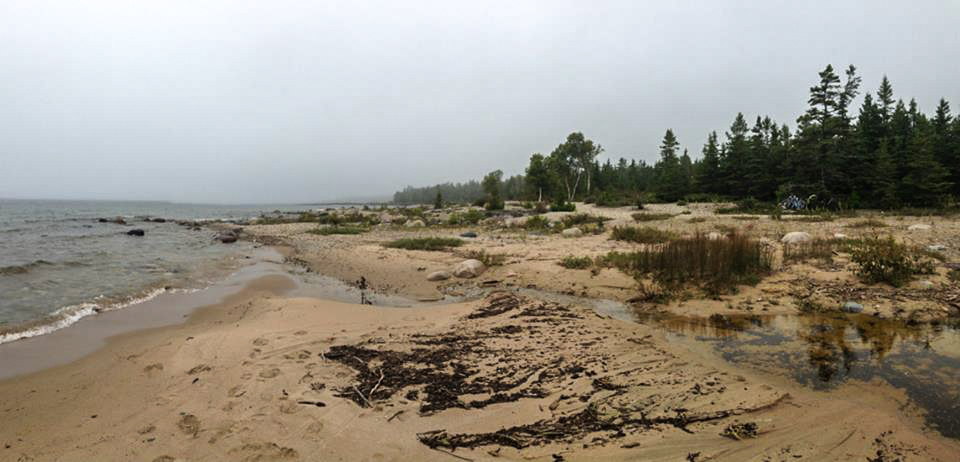 Skinny Dipping at Shrigley Bay on Manitoulin Island