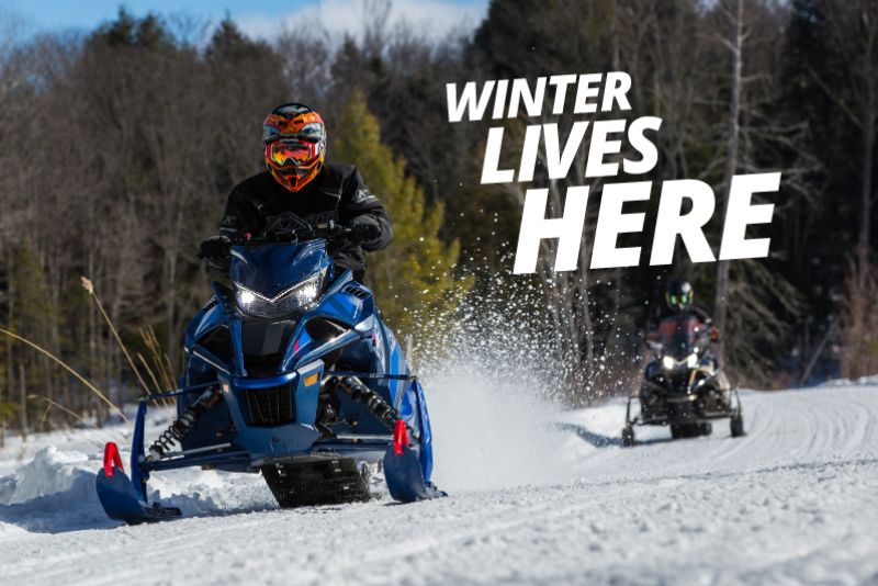 Winter Lives Here - The Best Snowmobiling is in Northeastern Ontario